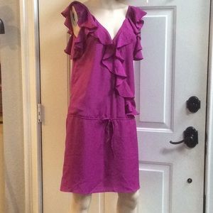 💕💕Flash Sale new Love Posh fuchsia dress Sz L